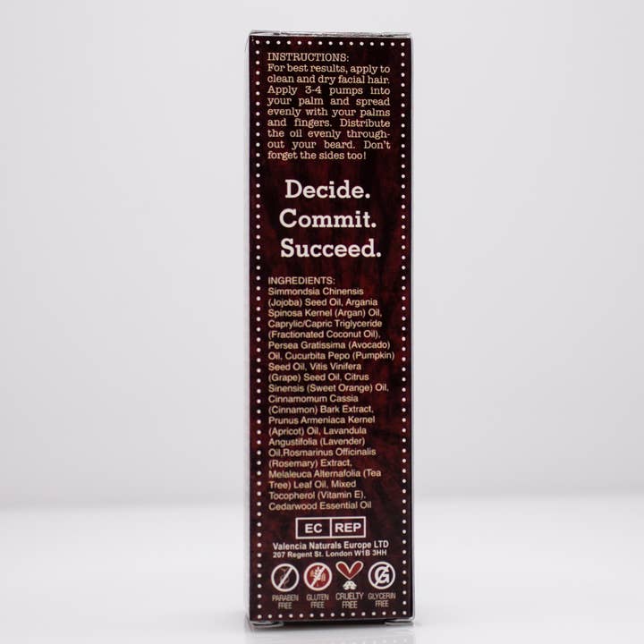 Doctor Lip Bang's - Wholesale Beard styling product - Cedarwood - Vegan Beard & Stache Oil2