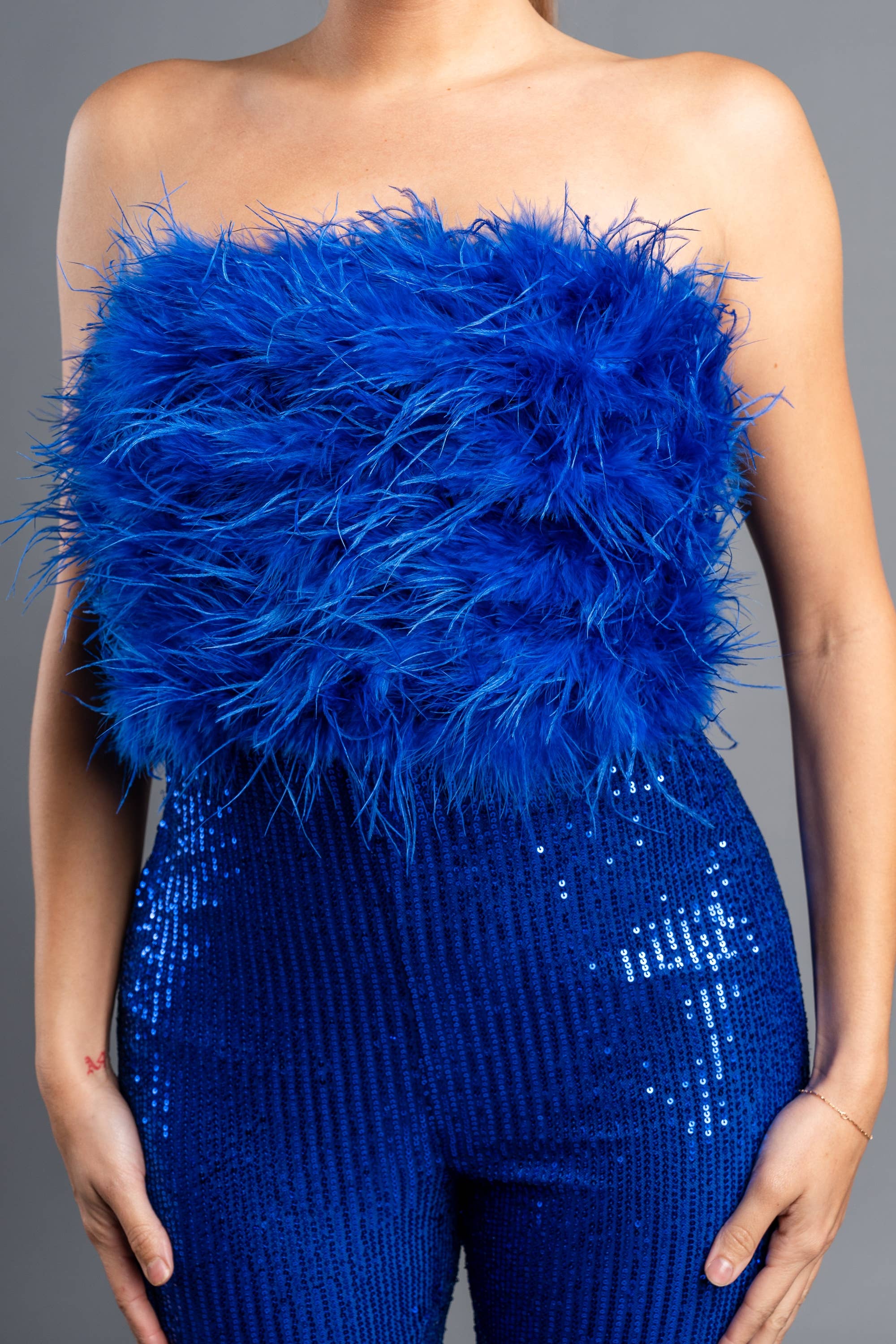 PRIVY - Wholesale Jumpsuit - Women's - PJ10904B_SEXY GLAM FAUX FUR OFF SHOULDER SEQUINS JUMPSUIT9