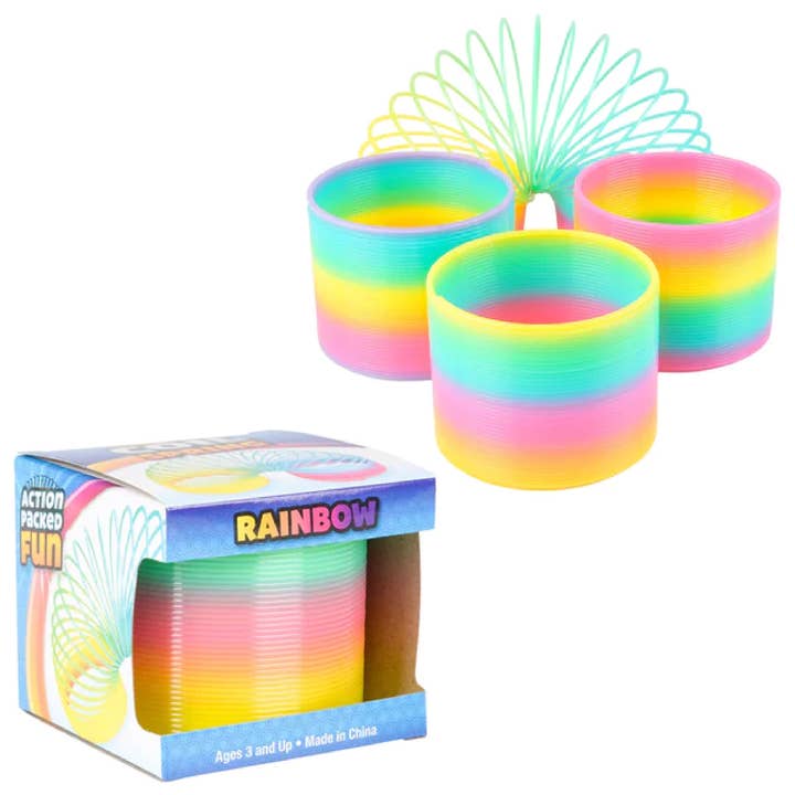 Rainbow Spring 3" Kids Toy for wholesale by Toyarina