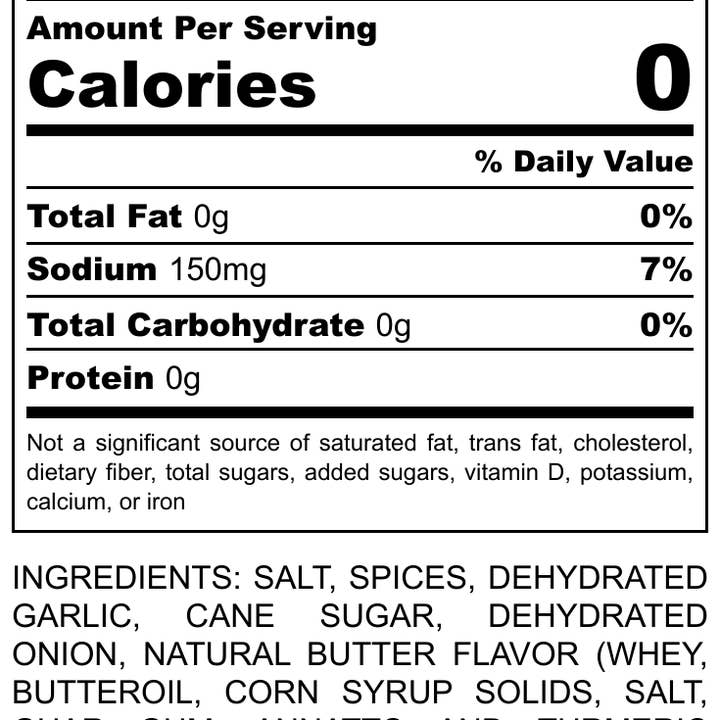 HI-West - Wholesale Dried Spice Mix - Hi-West Montana Buttery Herb 5.5oz5