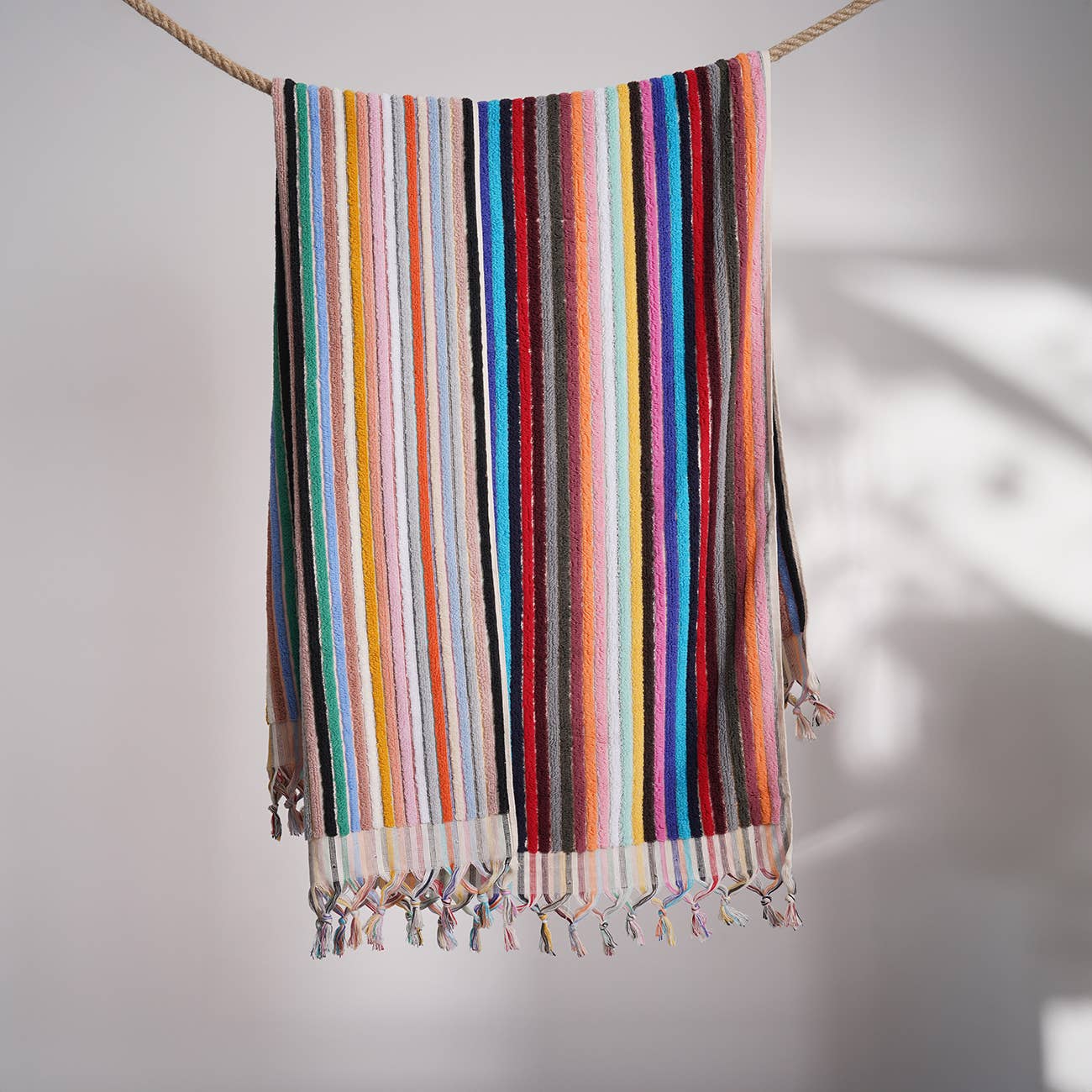 Kikoya - Wholesale Bath Towel - Stripe Handloom Bath Turkish Towels Vintage Bohemian Look26