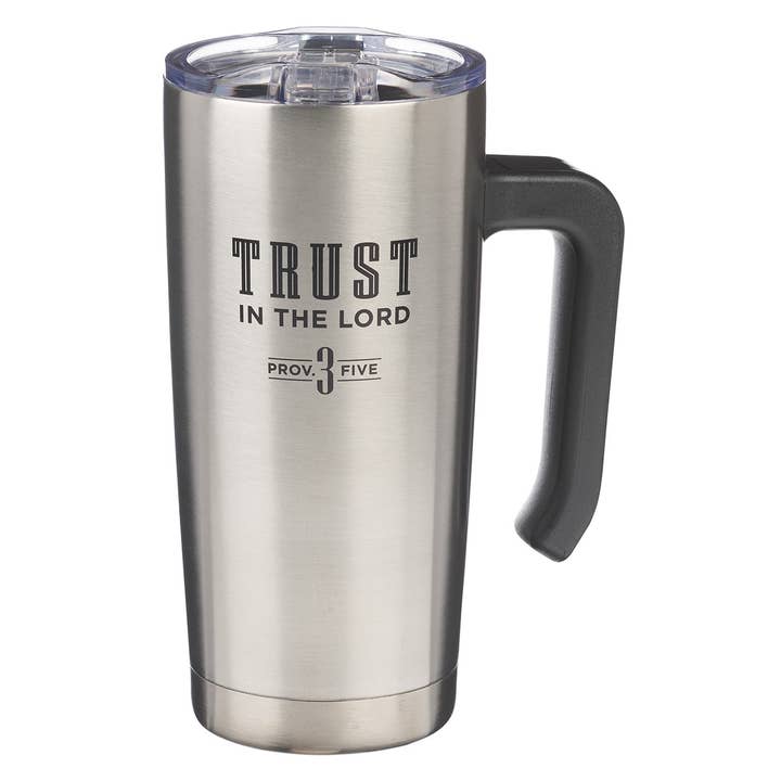 Tumbler SS Trust in The Lord Prov. 3:5 for wholesale by Christian Art Gifts