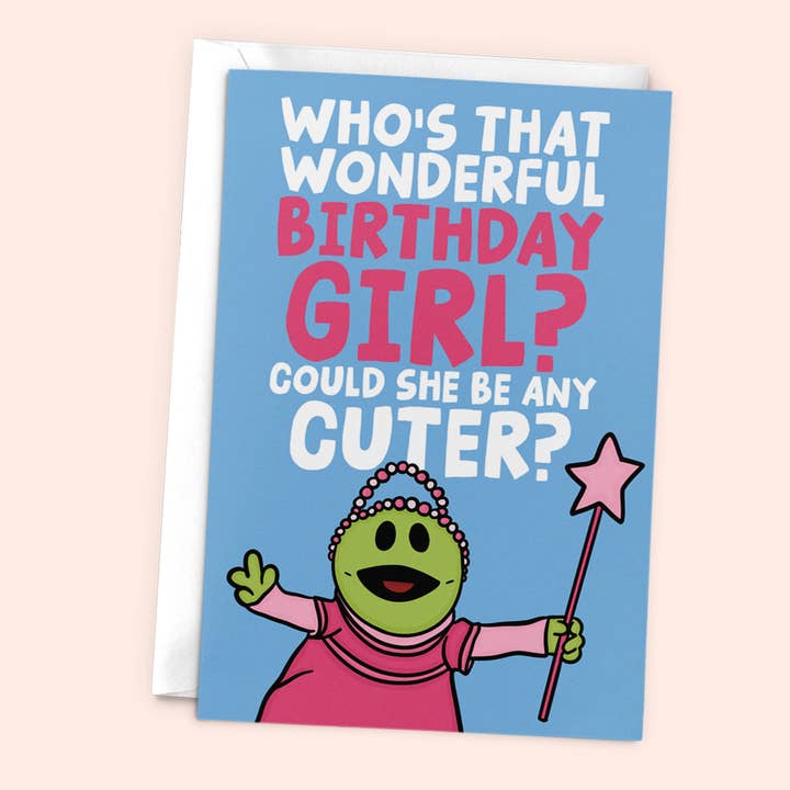 Studio Doodles - Wholesale Birthday Card - Nanalan Wonderful Girl Birthday Card - Tiktok Trending Card