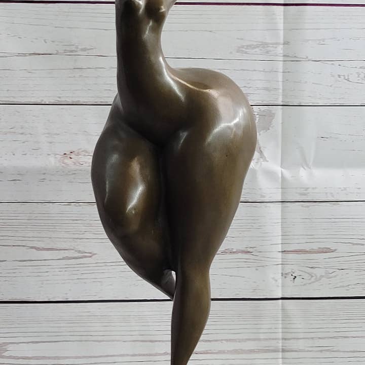 Bronzhaus - Wholesale Sculpture - Curvy Woman Fertility Dancer Female Figure Sexy Bronze Sculpture Statue Original Art