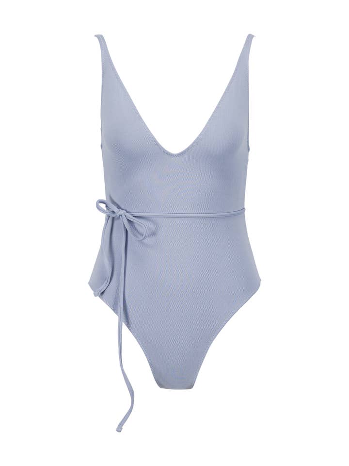 Nénés - Wholesale One Piece Swimsuit - Women's - Louise One-Piece Swimsuit - Lavender Blue6