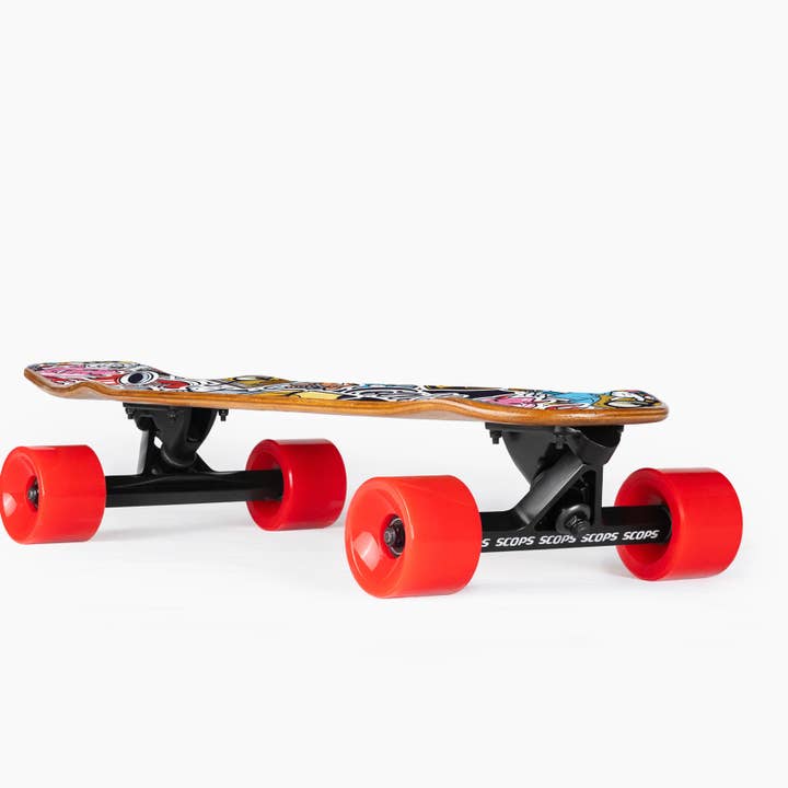SCOPS – wholesale Skateboard – SCOPS CruiseX Shortboard Doodle Dash