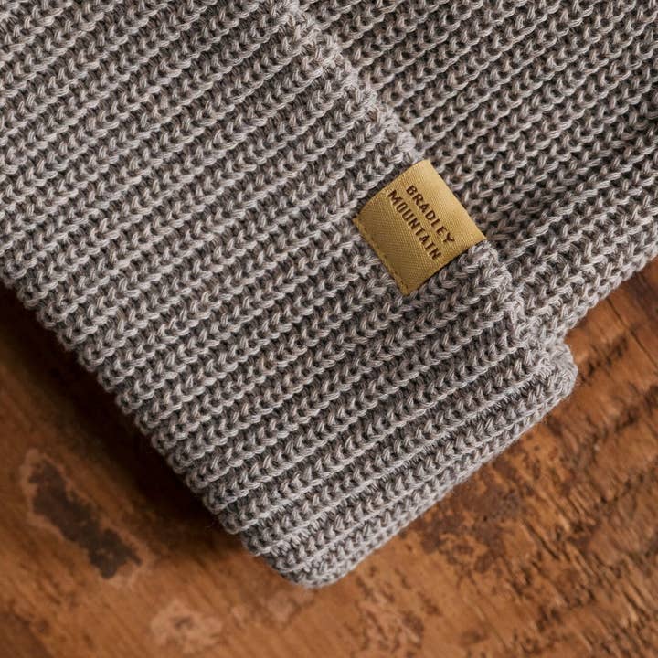 Bradley Mountain – Großhandel Beanie – Unisex – Uhrenkappe aus Wolle - Stone3