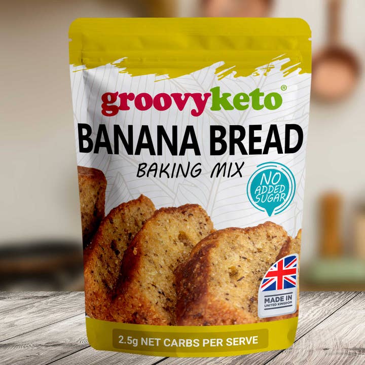 Groovy Keto - Wholesale Bread Mix - Groovy Keto Banana Bread Mix