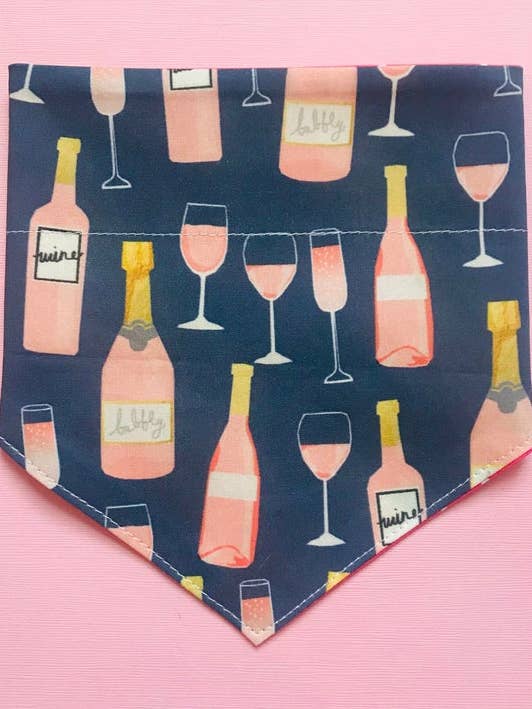 Rose All Day Dog Bandana for wholesale by Fox Named Todd