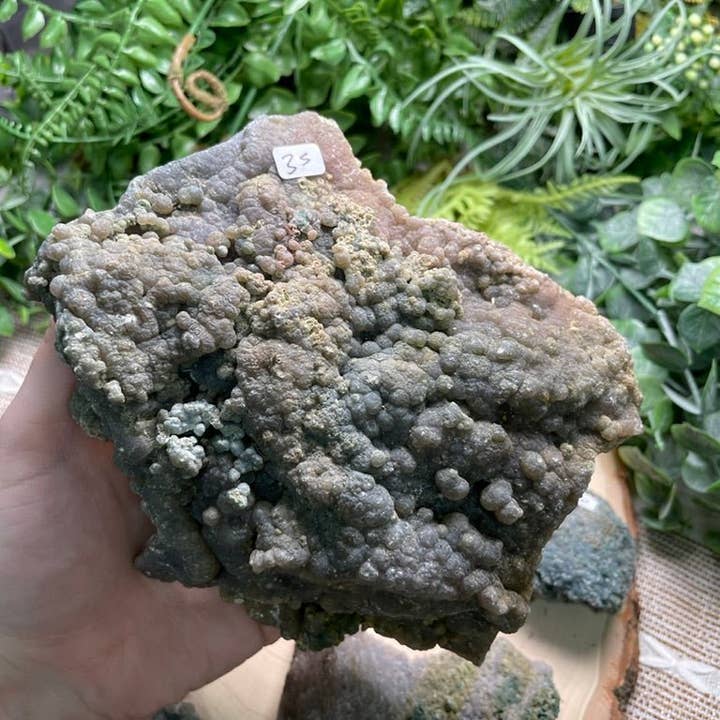 Copper Ashes - Wholesale Spiritual Stone/Crystal - Grape Agate Cluster12