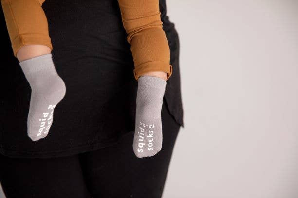 squid socks - Venta al por mayor Calcetines - Bebés - Classic - Calcetines antideslizantes para bebés en arena, gris claro, gris oscuro6