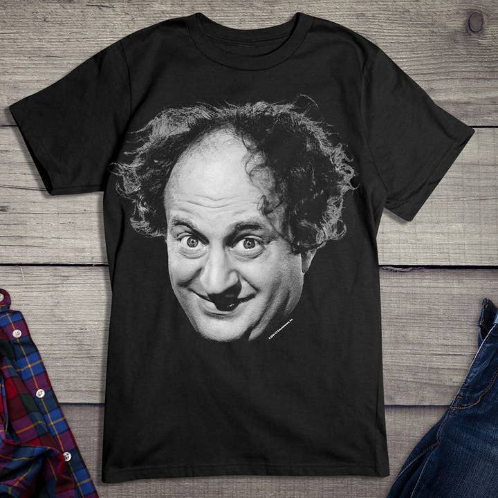 Artopia - Wholesale Screen Printed T-Shirt - Unisex - The Three Stooges, Larry T-shirt