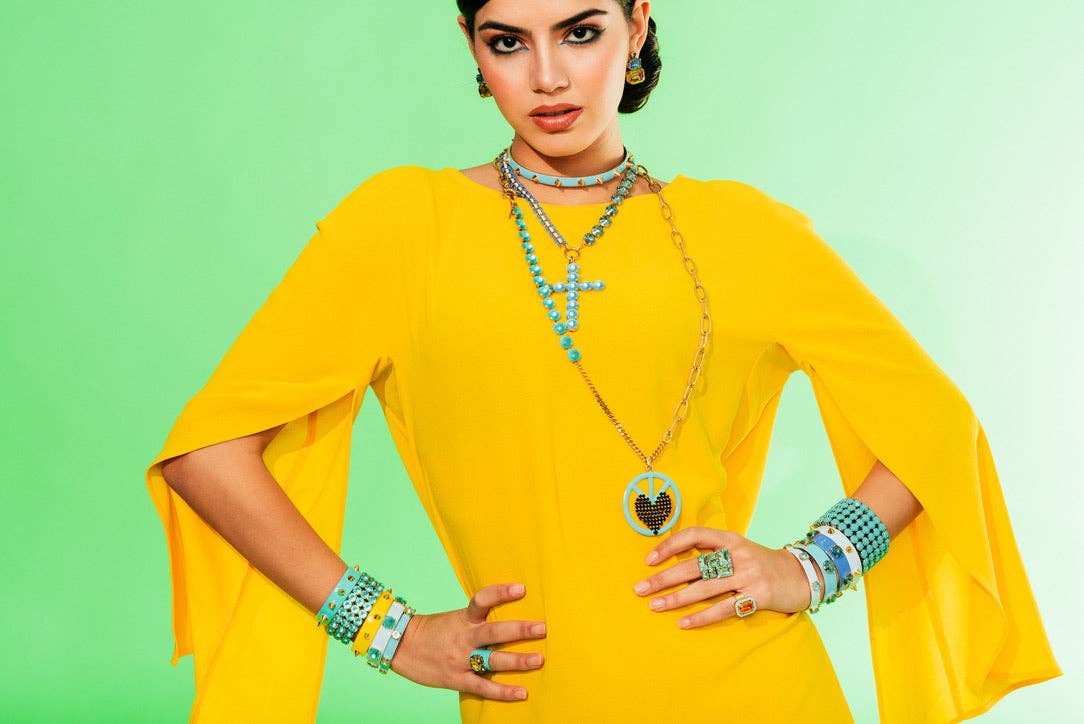 TOVA – wholesale Cocktail/statement ring – Jacci Ring in Enamel25