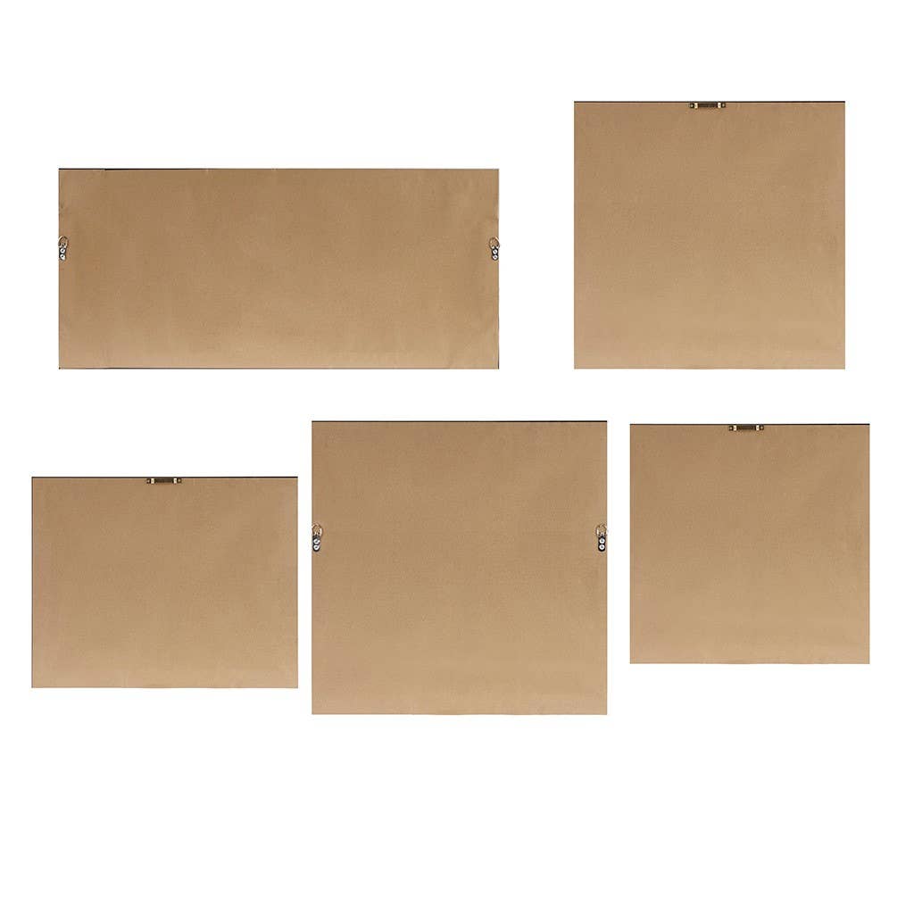 Olliix - Wholesale Gallery Wall Set - Impressionist Landscape 5-Piece Framed Wall Art Decor3