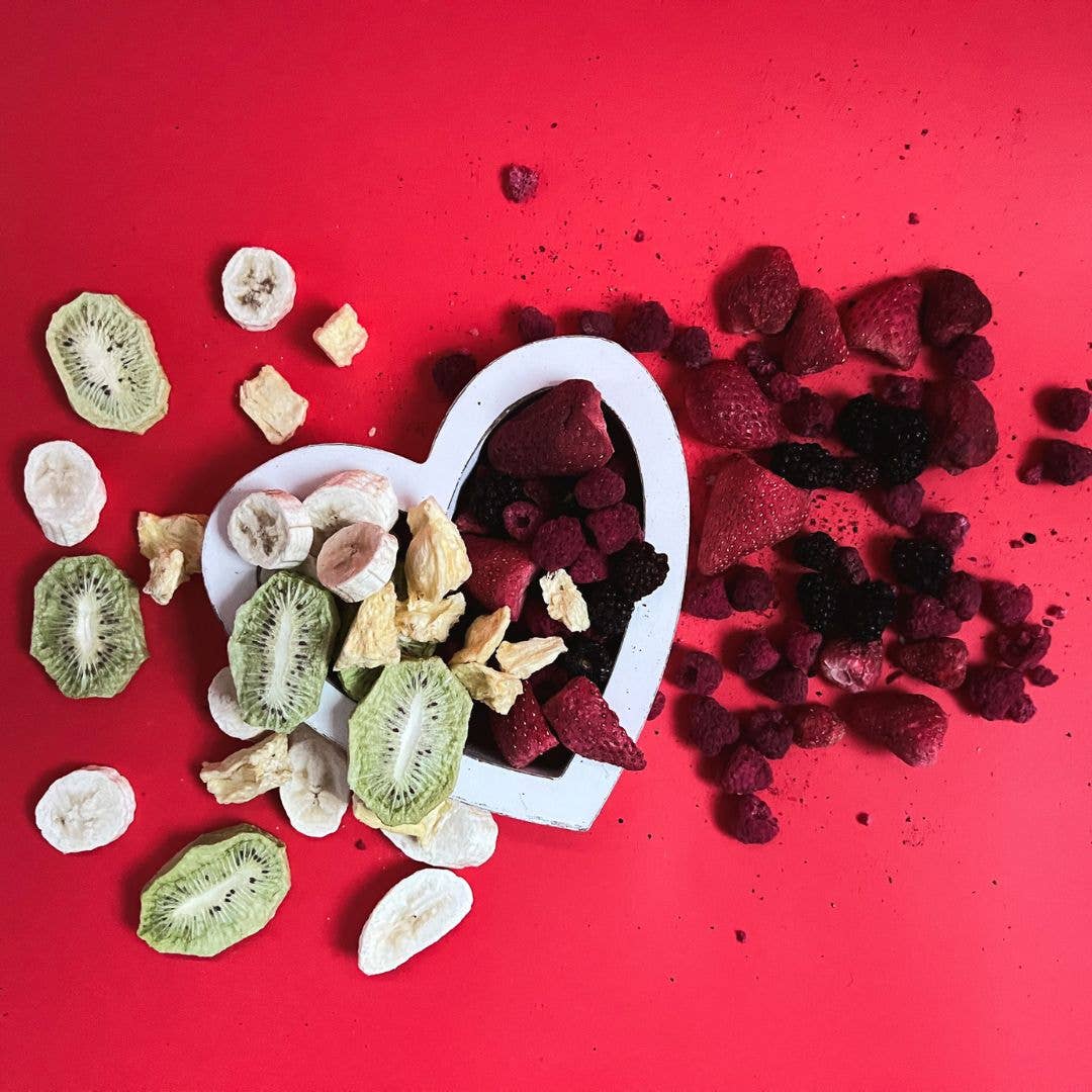 NutriBoom - Wholesale Dried/Dehydrated Fruit - Freeze Dried Berries Mix + Fruit Mix: SET10