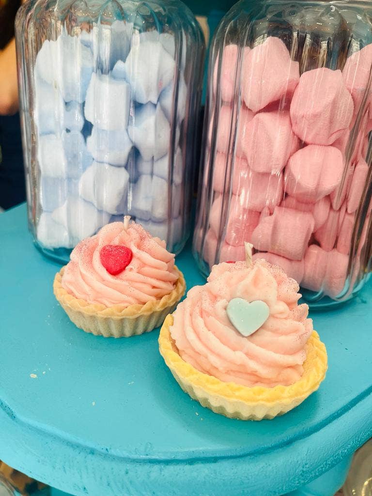 Chaleur Gourmande - Vente Bougies originales - Bougie Tartelette1