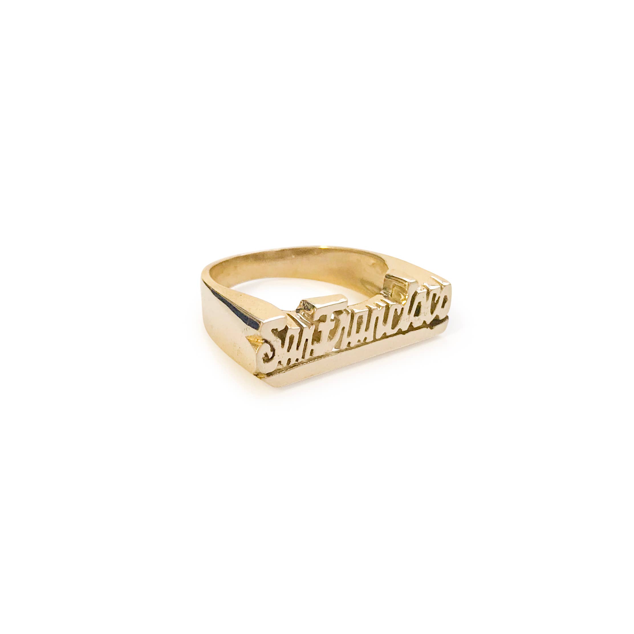 SNASH JEWELRY - Wholesale Signet Ring - San Francisco Ring0