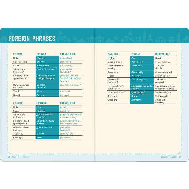 Peter Pauper Press - Wholesale Journal/Diary - Travel Checklist Journal: A Portable Trip Planner and Diary7