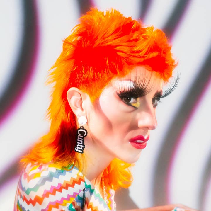 Cunty Acrylic Earring for wholesale by Shop Charlie Girl