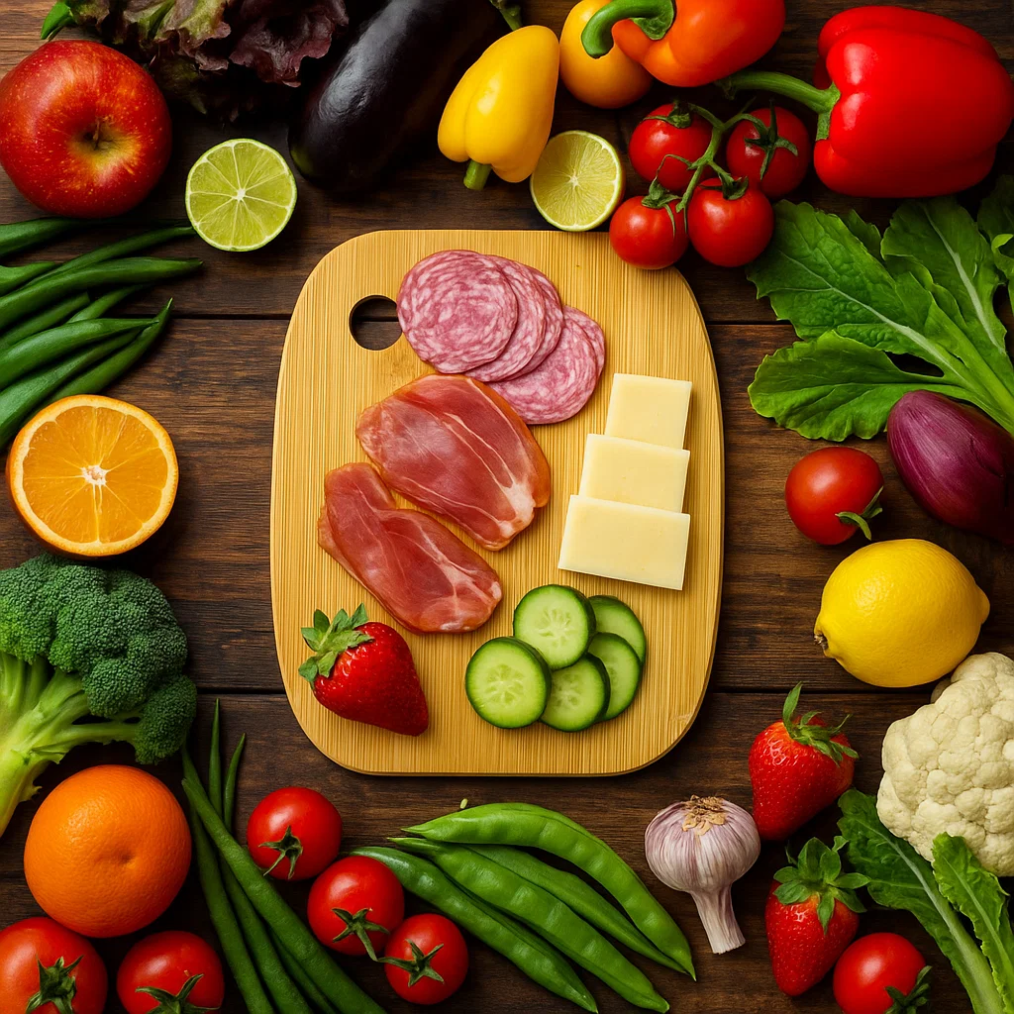 INVISION - Wholesale Cutting Board - 24pc 8x6" Bamboo Mini Blank Boards – Bulk for Custom Gifts8