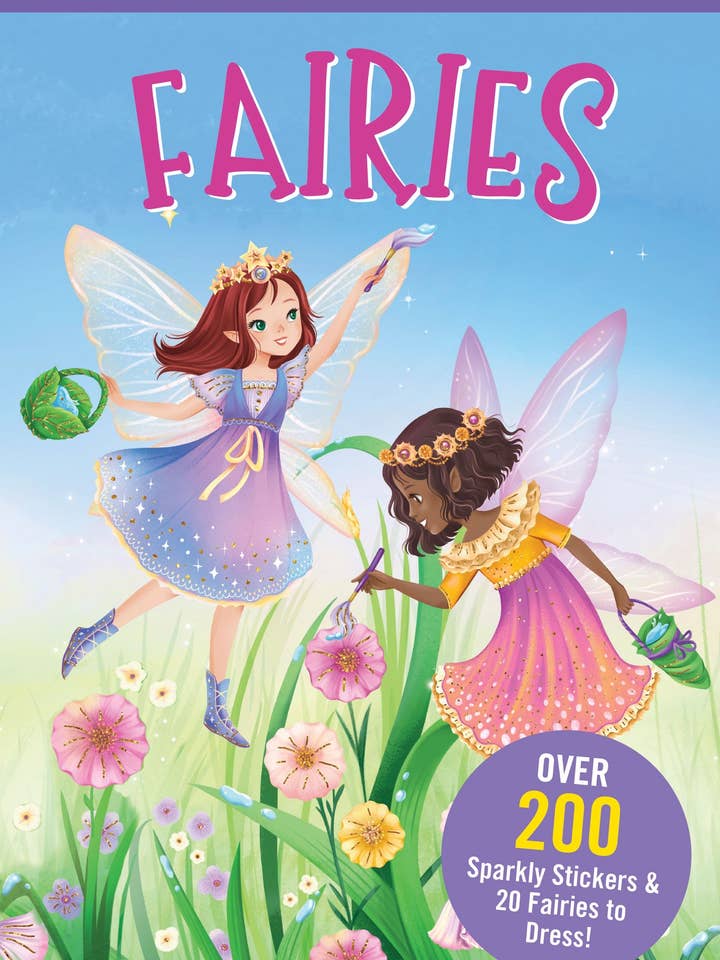 Fairies Sticker Doll Dress-Up Book for wholesale by Peter Pauper Press