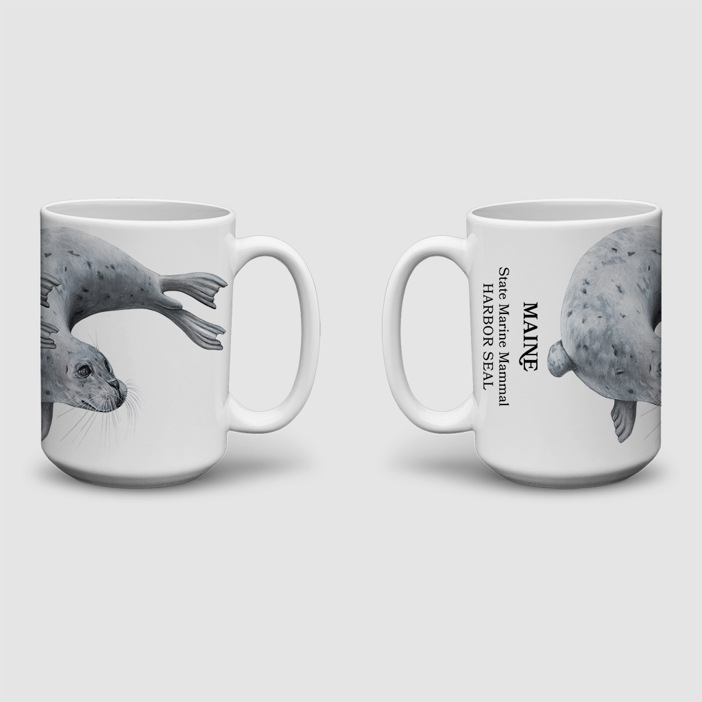MCSouvenir & Gift | Maryland China - Wholesale Coffee Mug - Maine State Marine Mammal | Harbor Seal Mugs2