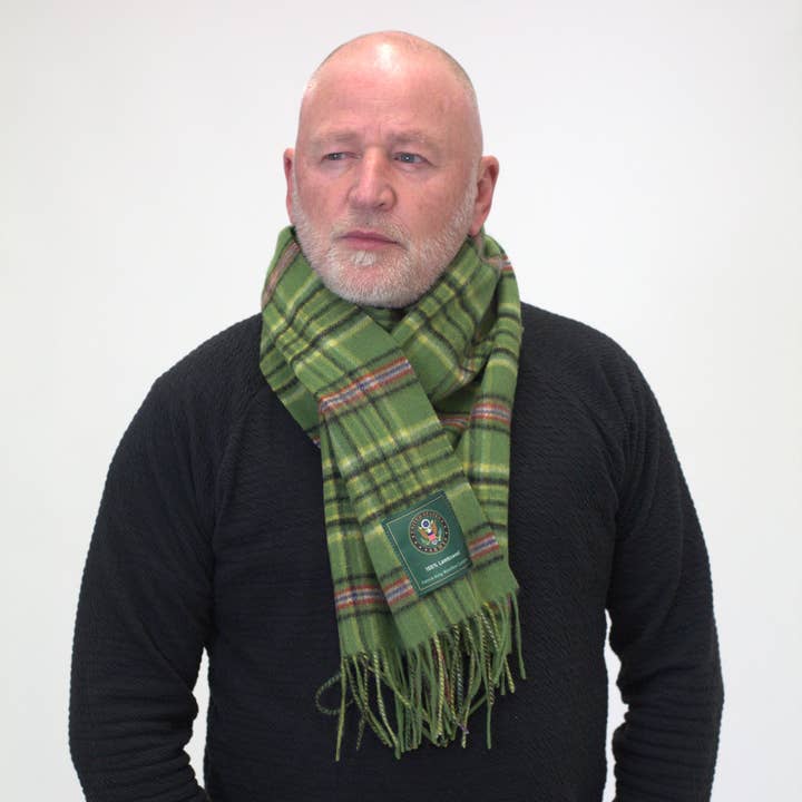 Patrick King Woollen Company - Wholesale Scarf - Men's - US Army Emblem Lambswool Scarf0