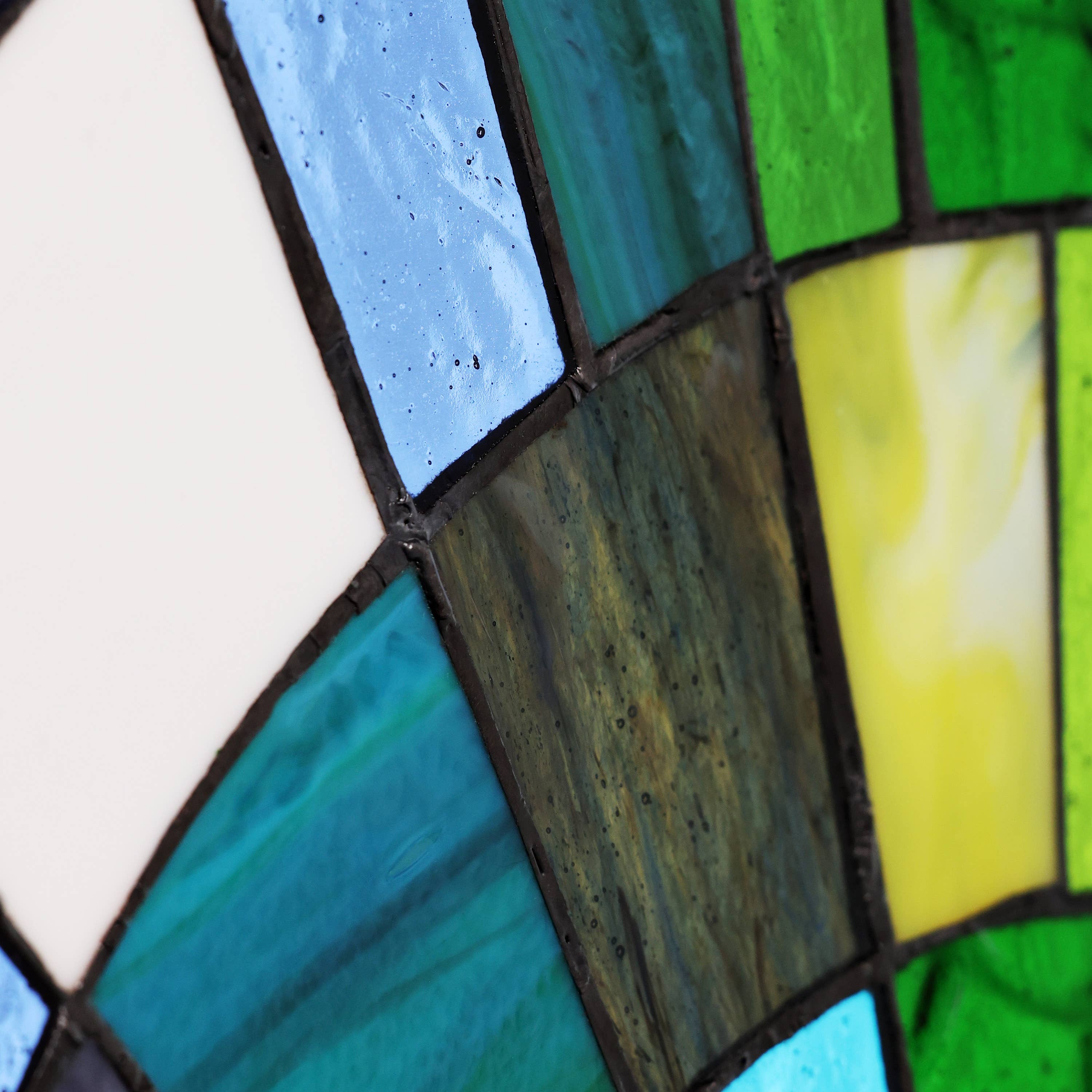 River of Goods - Wholesale Suncatcher - 12"H Tiffany-Style Rays of Sunshine Stained Glass Panel8