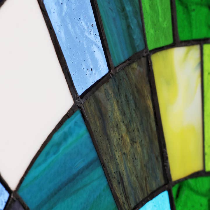 River of Goods - Wholesale Suncatcher - 12"H Tiffany-Style Rays of Sunshine Stained Glass Panel8