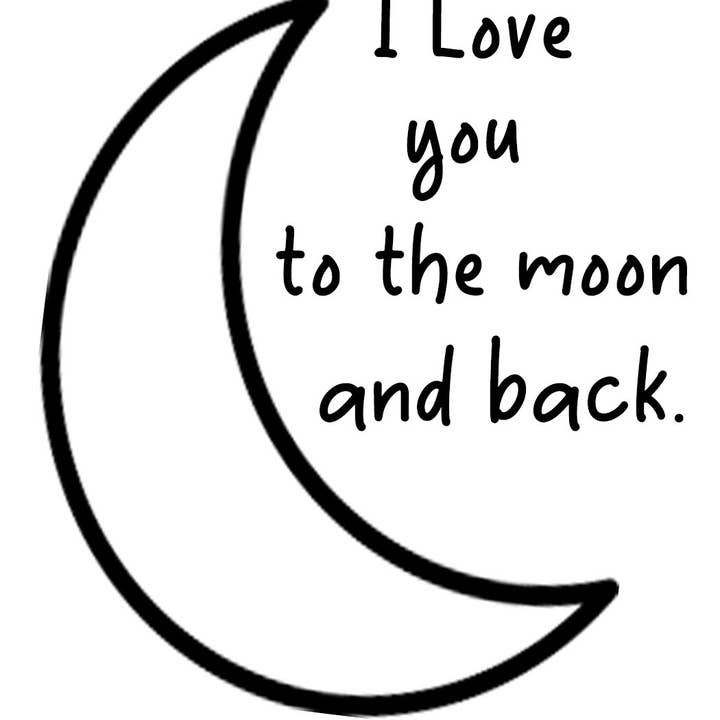 Buttons Galore & More – wholesale DIY craft kit – Love You to the Moon DIY Frame Craft Kit7