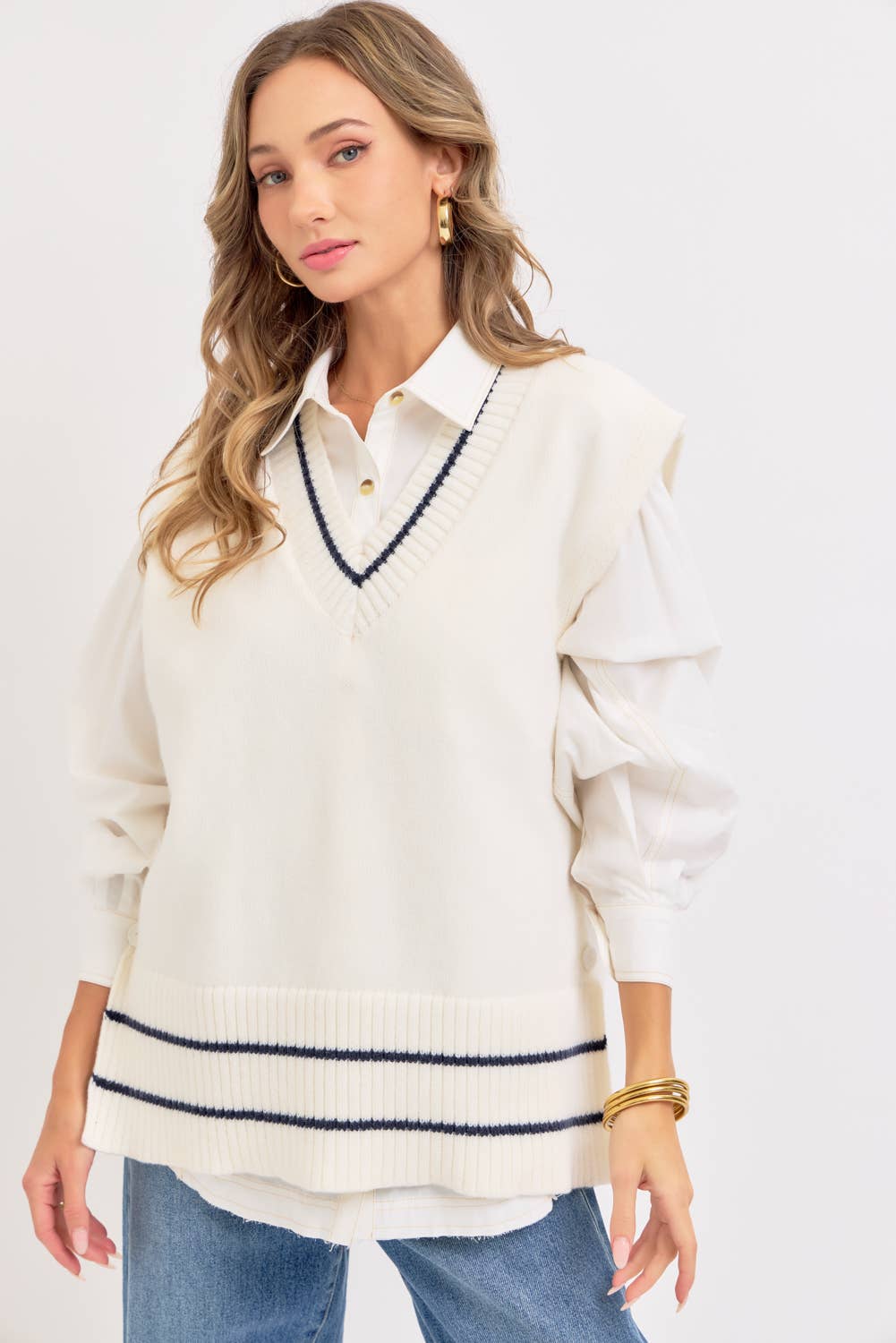 Sweet Lovely by Jen - Wholesale Knit Sweater - Women's - EFFORTLESSLY ESSENTIAL KNIT TOP/VEST12