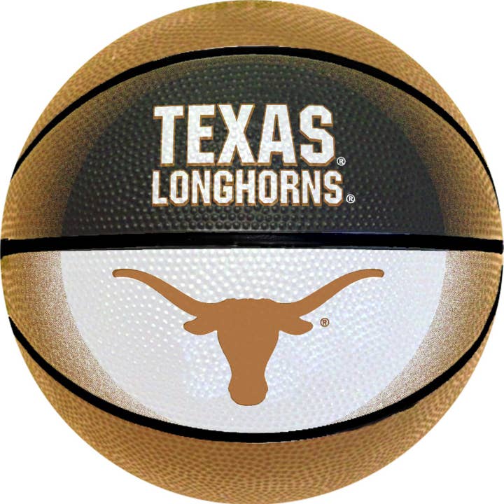 NCAA Texas Longhorns 7" Mini Basketball for wholesale by Gulf Coast Sales