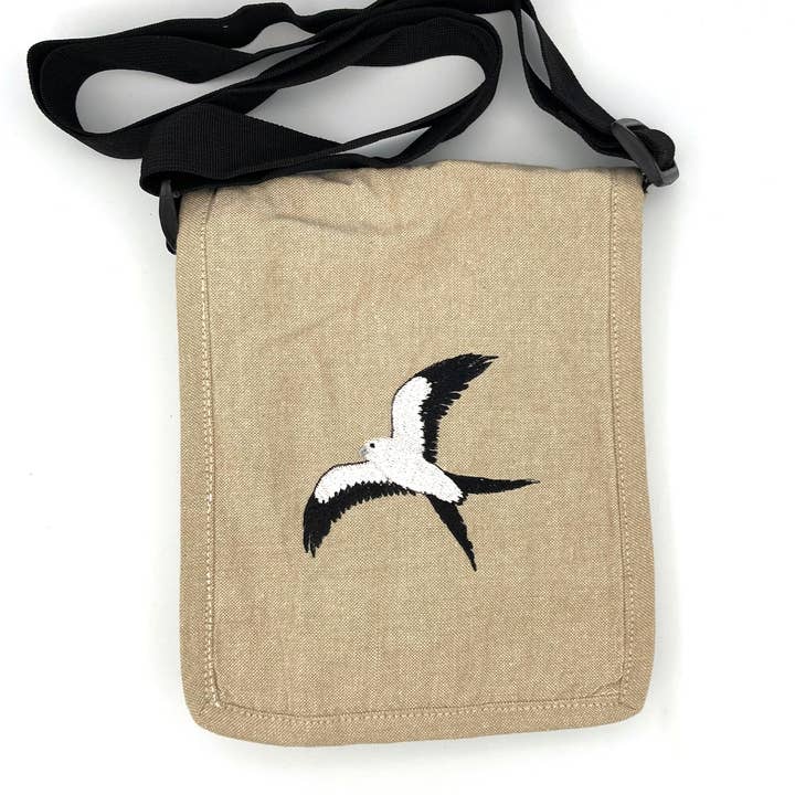 Swallow-tailed Kite Field Bag for wholesale by Women of the Cloud Forest