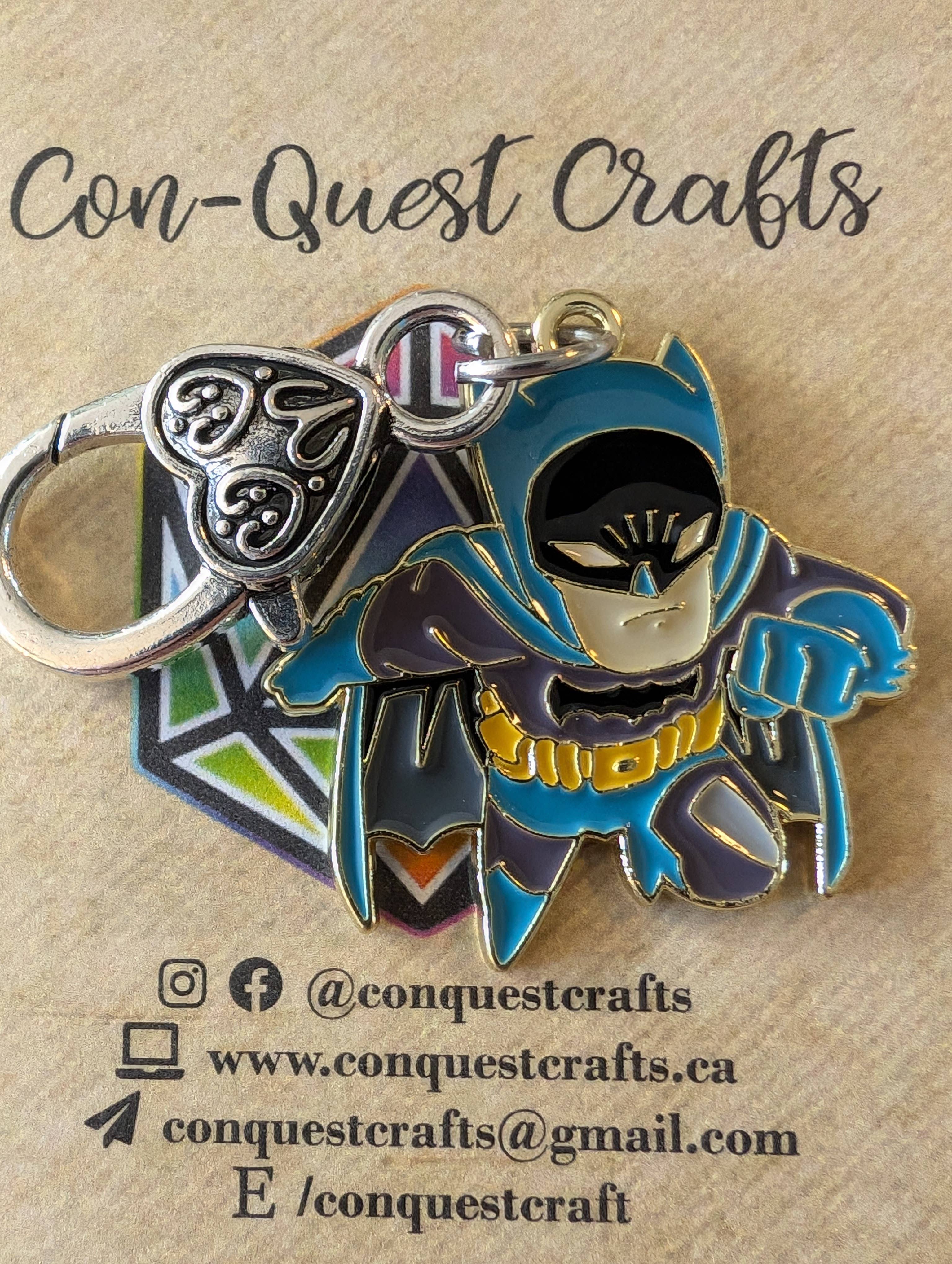 Con-Quest Crafts - Wholesale Jewelry Set - Superhero& Comic Inspired Earrings, Necklaces & Zipper Pulls14