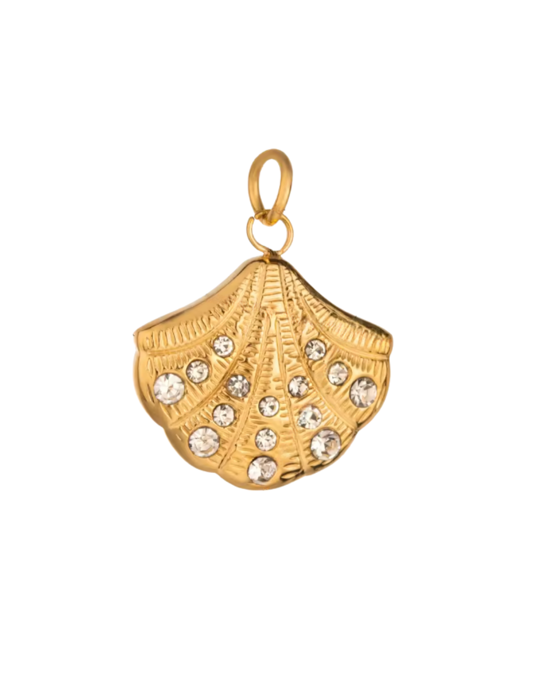 Coco Luna Collection - Wholesale Individual Charm/Pendant - White & Gold Ocean Life - Make A Charm Bracelet or Necklace8