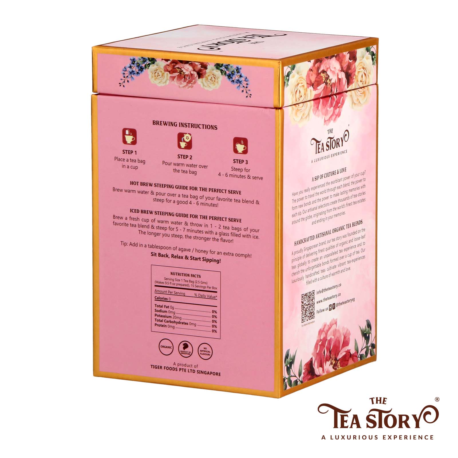 The Tea Story - Wholesale Tea Bags - Signature Blends Assorted Tea Box2