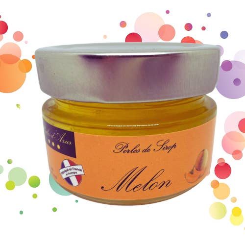 Perles d'Azur - Wholesale Cocktail Mix/Syrup - Melon pearls 100G1