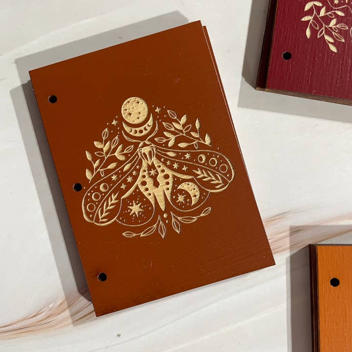 Elm Rose Designs - Wholesale Journal/Diary - Micro Mystic Moth Journal4