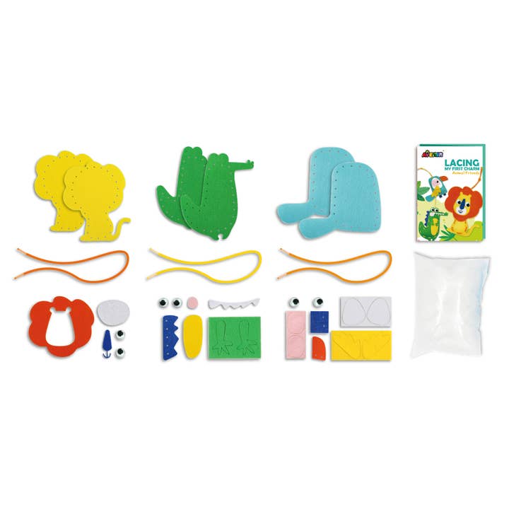 DAM - Wholesale DIY Craft Kit - Kids - Avenir - My First Lacing Kit ANIMAL FRIENDS4