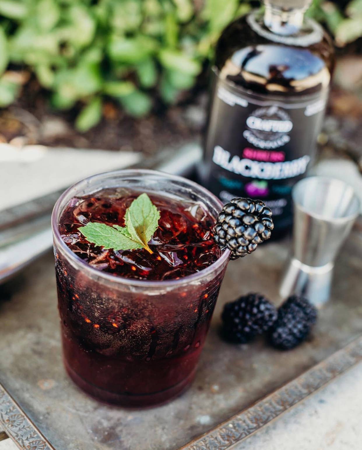 Crafted Cocktails - Wholesale Cocktail Mix/Syrup - Blackberry Shrub - Cocktail Enhancer & Soda Flavoring7