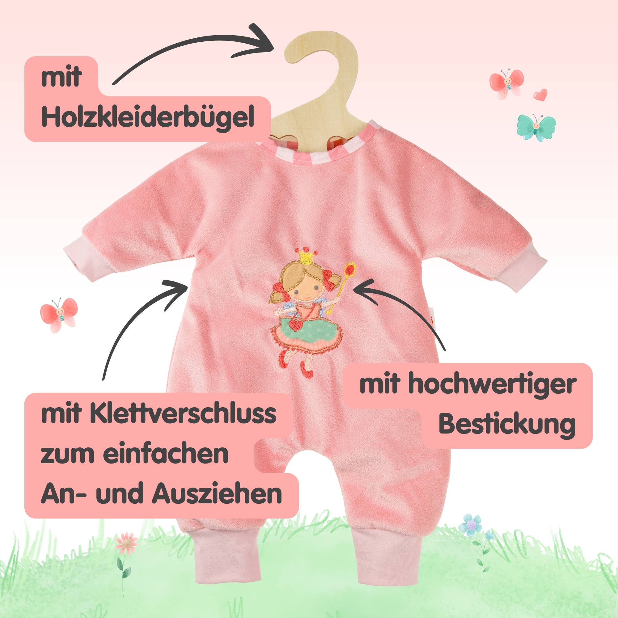 Heless - Wholesale Doll Clothing - Kids - Doll Romper ''Princess Emily'', size 35-45 cm2