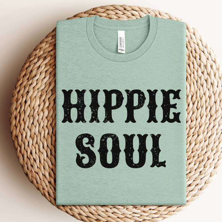 Hippie Soul Graphic Tee for wholesale by Willow Poppy