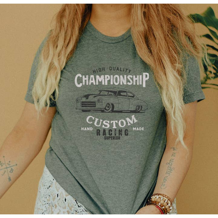 Emmaus, Inc. - Venta al por mayor Camiseta serigrafiada - Mujer - Camiseta manga corta estampada CHAMPION
