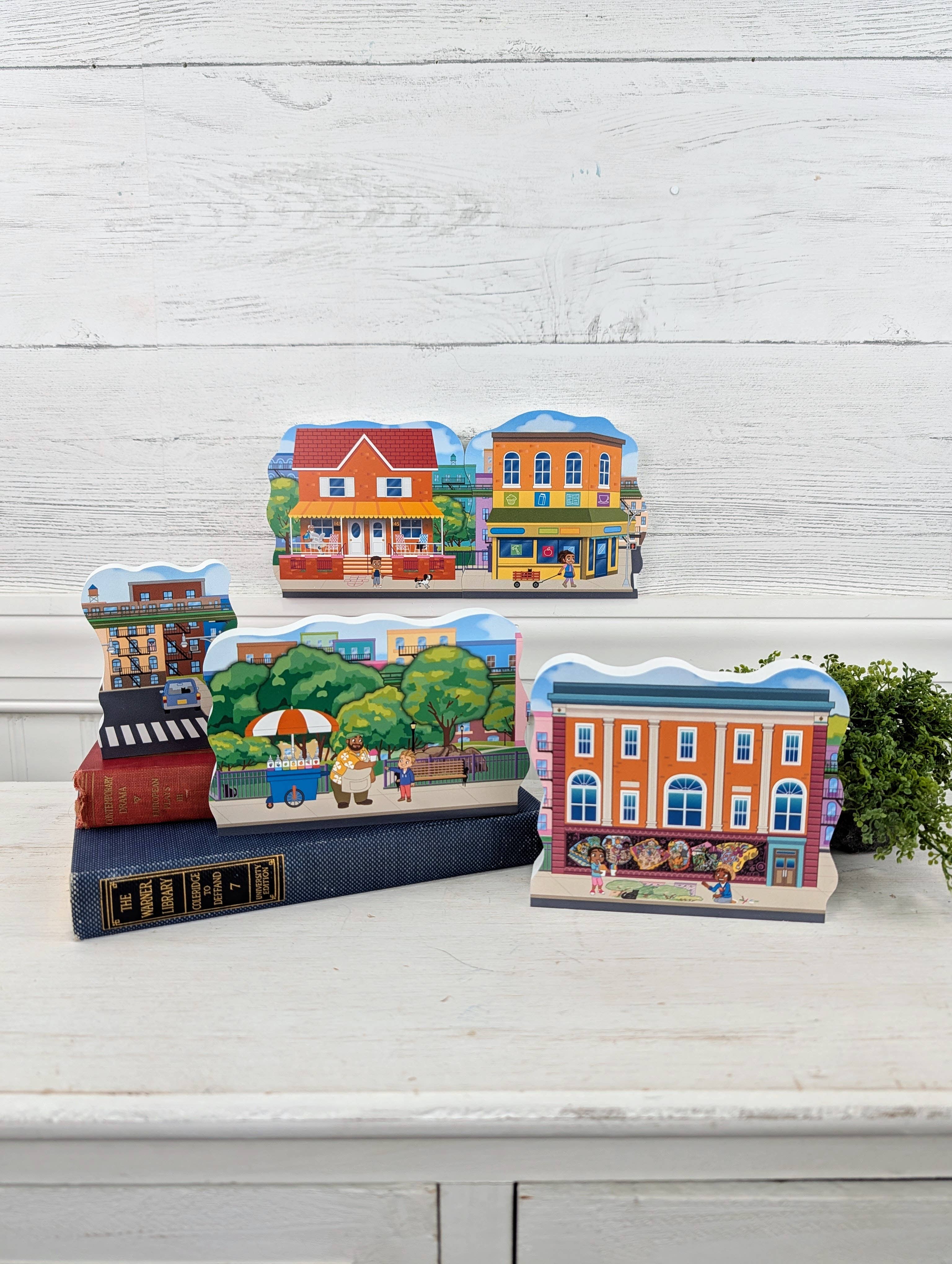 Cats Meow Village - Wholesale Wall Sign - Kids & Baby - Alma's Way, Community Center - Cats Meow Village5