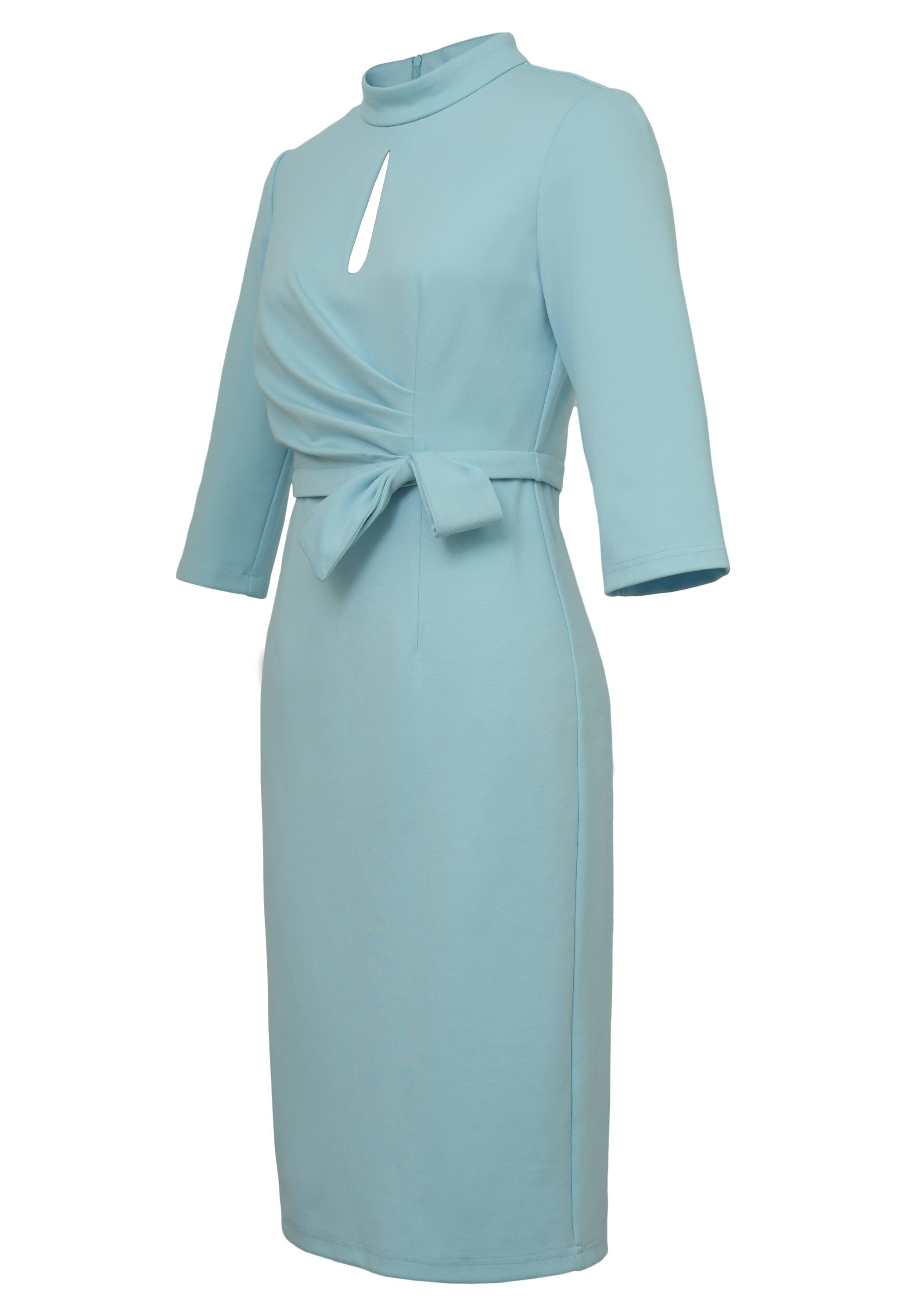 CHIC STAR - Wholesale Dress - Women's - Chic Star Plus Size Cut-Out Peplum Dress In Red 0315242