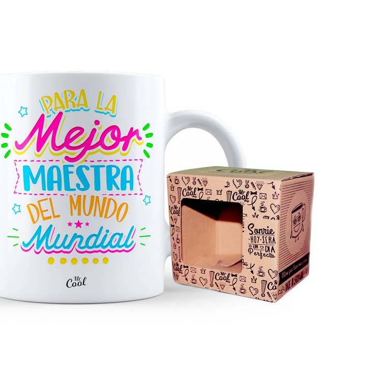 Mug — Pour le meilleur professeur du monde pour la vente par STAR WAY, S.L. | MrCool