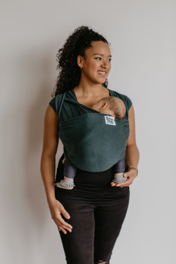 Beluga Baby - Wholesale Baby Wrap/Sling - The Spruce Beluga Wrap - Heather Teal2