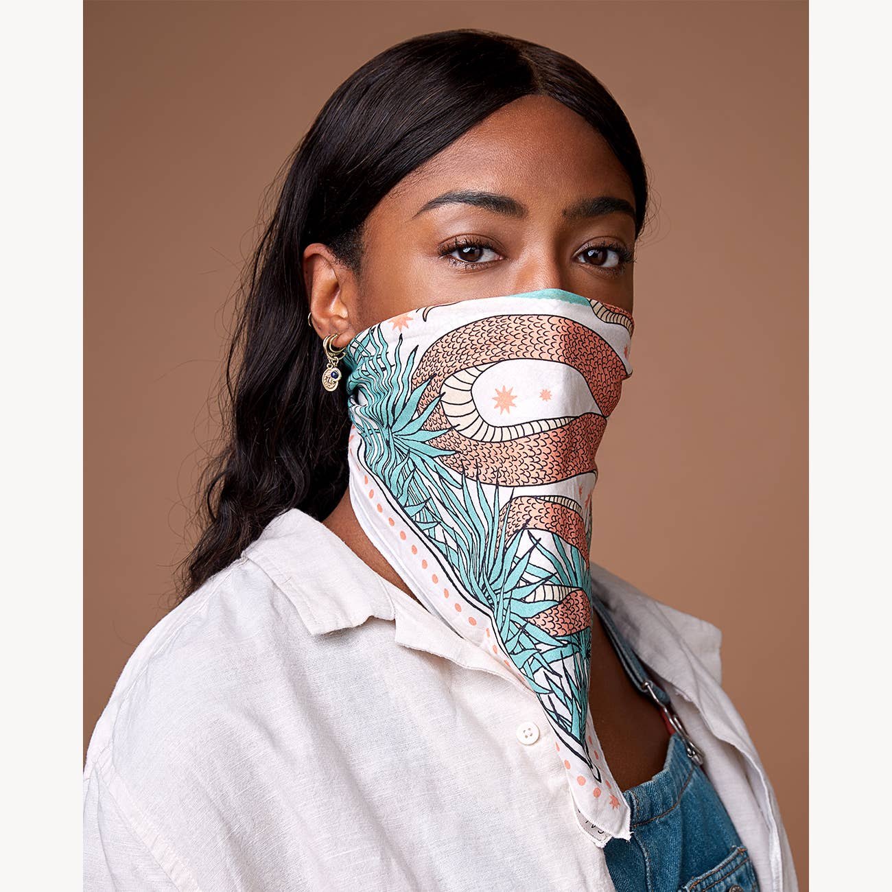 cai & jo – wholesale Bandana – Women's – The Serpent Bandana4