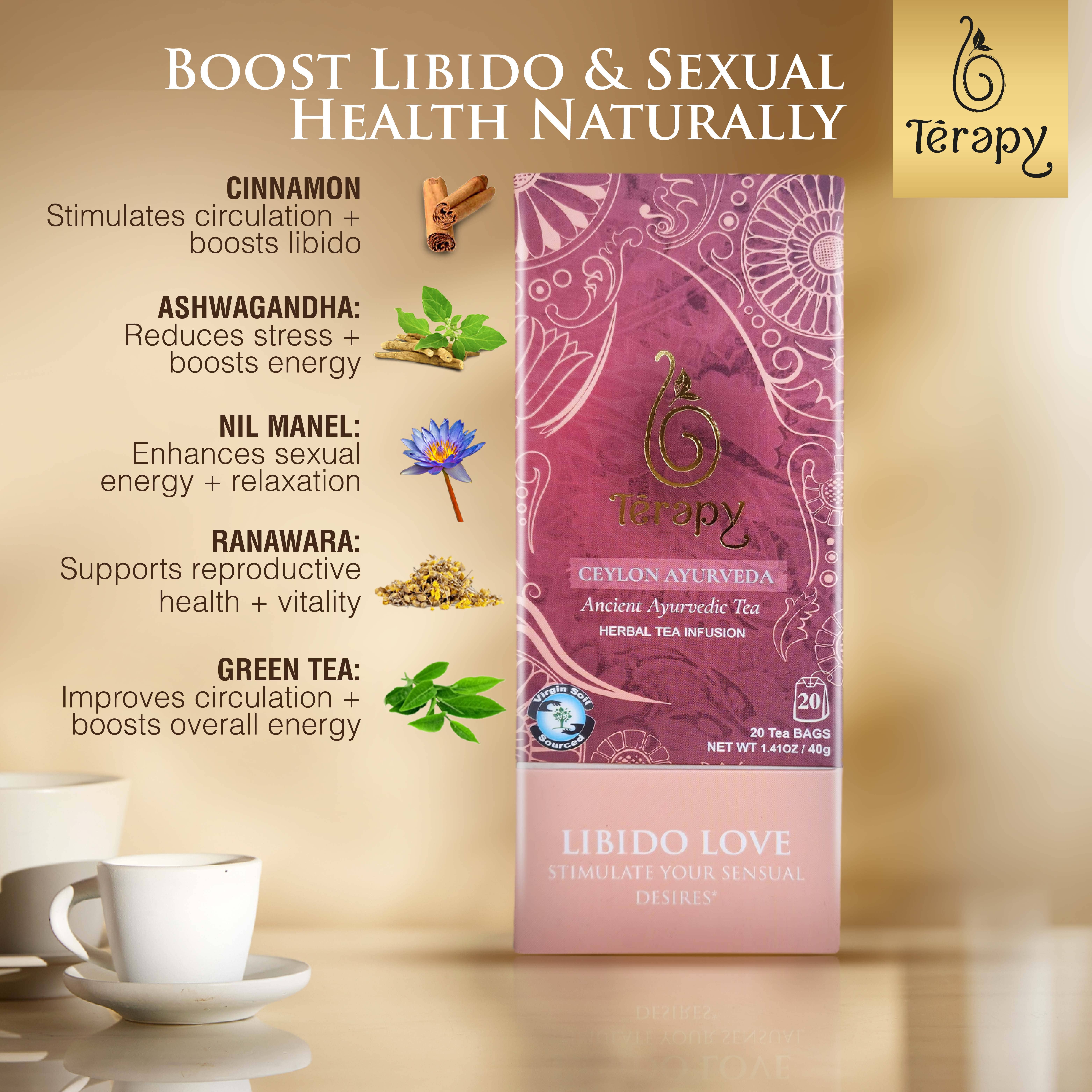 Terapy Ceylon Tea - Wholesale Health/Detox Tea - Libido Love Ayurveda Tea2
