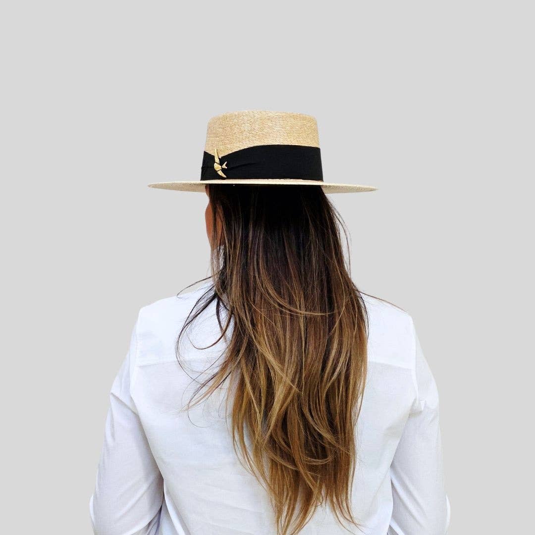 Royalty Straw Telescope Crown Hat - Tan for wholesale on Faire4